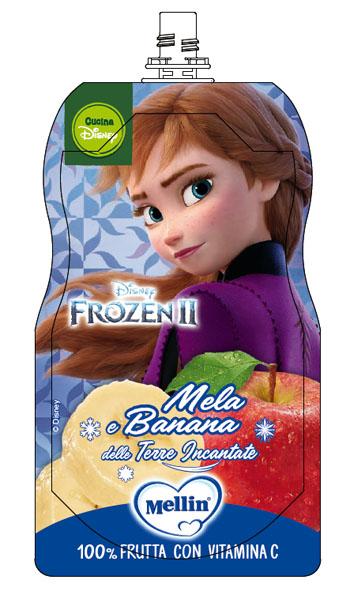 POUCH DISNEY FROZEN MELA BANANA 110 G - farmacialombardia.it