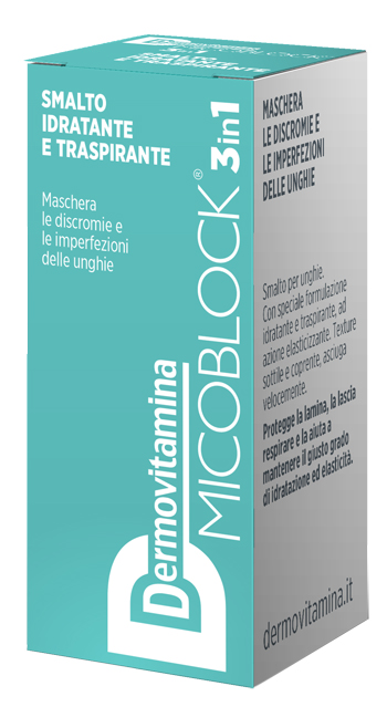 DERMOVITAMINA MICOBLOCK 3 IN 1 SMALTO IDRATANTE E TRASPIRANTE TURCHESE 5 ML - farmacialombardia.it