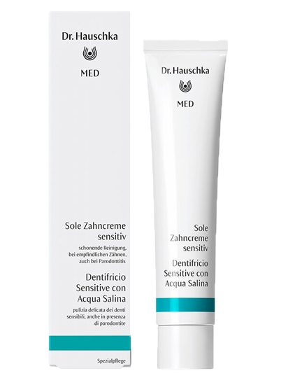 DR HAUSCHKA DENTIFRICIO SENSITIVE CON ACQUA SALINA 75 ML - farmacialombardia.it