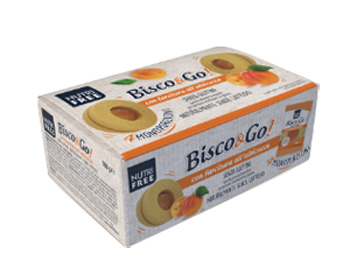 NUTRIFREE BISCO&GO CON FARCITURA ALL'ALBICOCCA 4X40 G - farmacialombardia.it