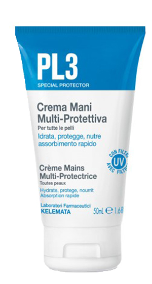 PL3 CREMA MANI MULTI PROTETTIVA 50 ML - farmacialombardia.it