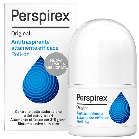 PERSPIREX ORIGINAL ANTITRASPIRANTE ROLL-ON DEODORANTE NUOVA FORMULA 20 ML - farmacialombardia.it