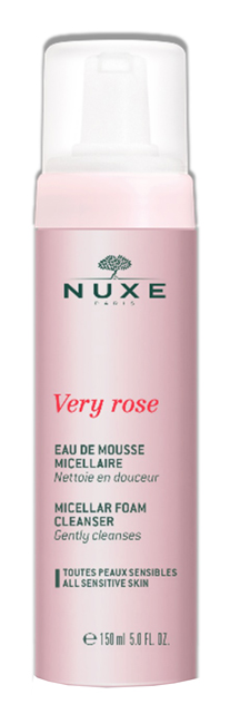 NUXE VERY ROSE MOUSSE LEGGERA DETERGENTE 150 ML - farmacialombardia.it