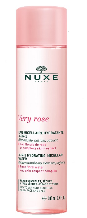 NUXE VERY ROSE ACQUA MICELLARE IDRATANTE 3 IN 1 200 ML - farmacialombardia.it