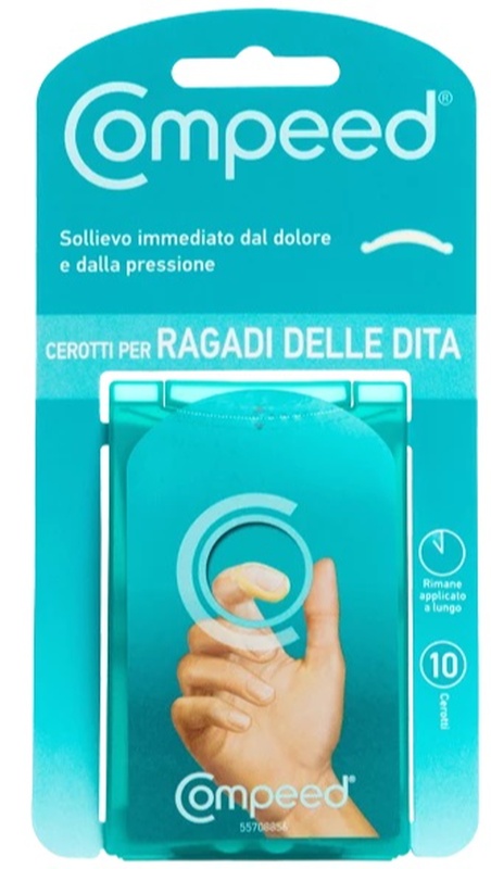 COMPEED CEROTTI PER RAGADI DITA 10 PEZZI - farmacialombardia.it