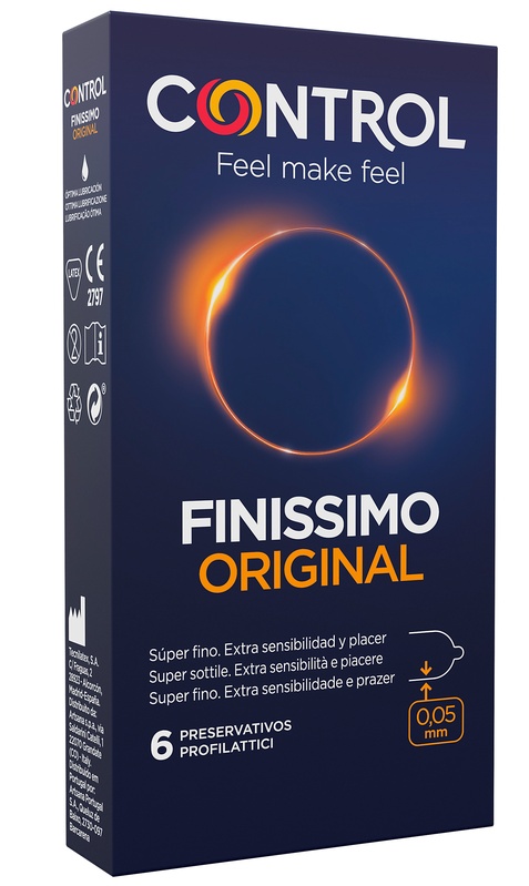 CONTROL FINISSIMO ORIGINAL 6 PEZZI - farmacialombardia.it
