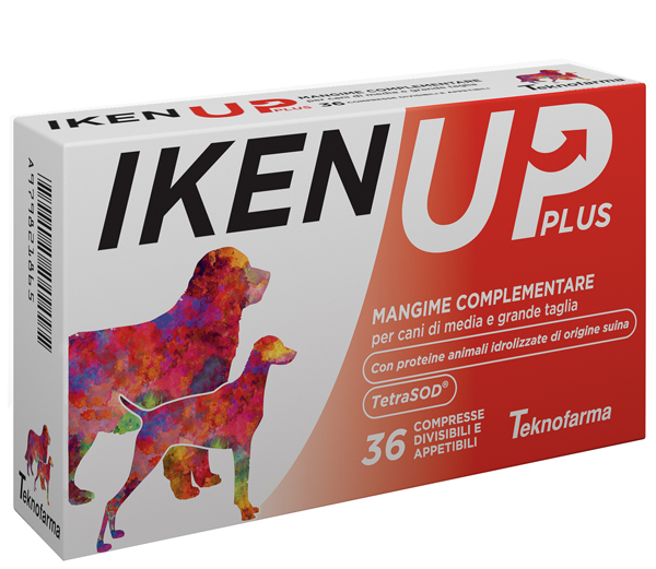 IKEN UP PLUS CANI MEDIA GRANDE TAGLIA SCATOLA 36 COMPRESSE - farmacialombardia.it