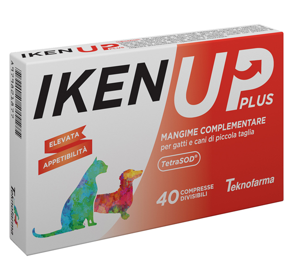 IKEN UP PLUS CANI GATTI PICCOLA TAGLIA SCATOLA 40 COMPRESSE - farmacialombardia.it