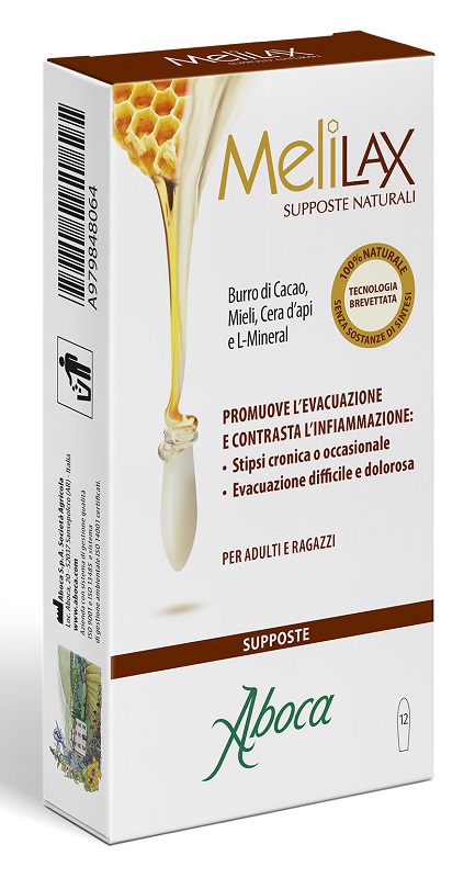 MELILAX 12 SUPPOSTE - farmacialombardia.it