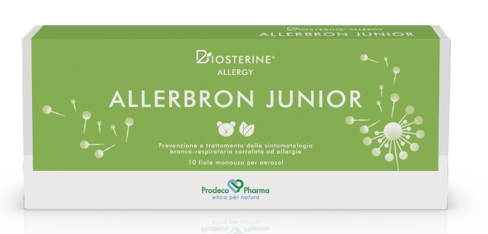 BIOSTERINE ALLERGY ALLERBRON JUNIOR 10 FIALE DA 5 ML - farmacialombardia.it