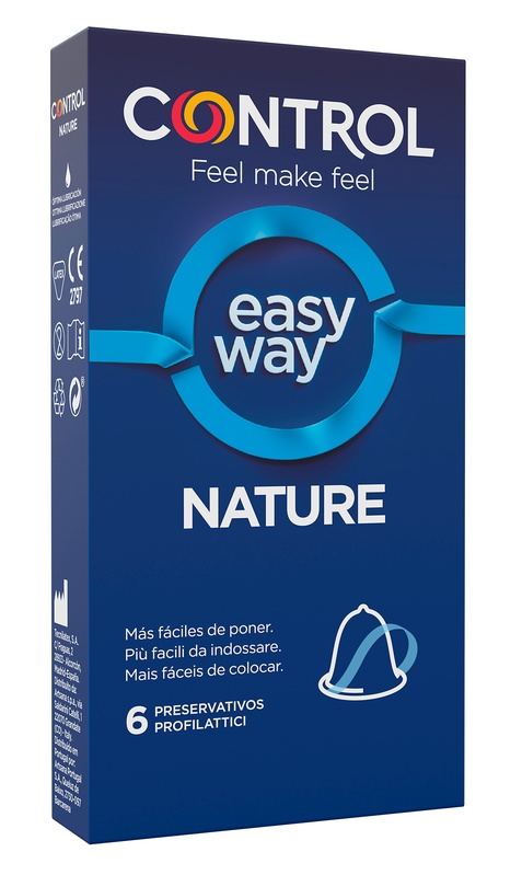 PROFILATTICO CONTROL EASY WAY NATURE 6 PEZZI - farmacialombardia.it