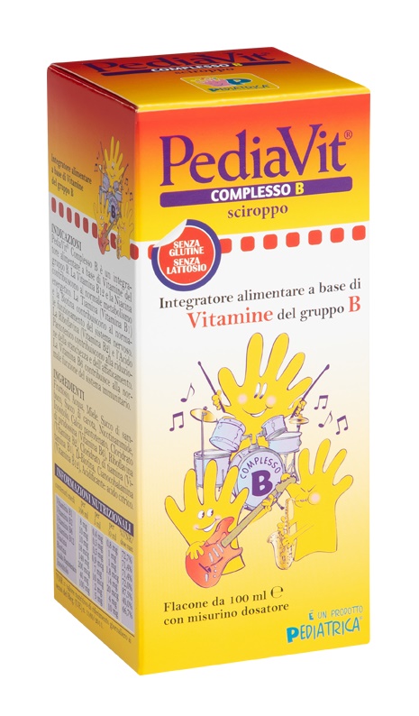 PEDIAVIT COMPLESSO B SCIROPPO 100 ML - farmacialombardia.it