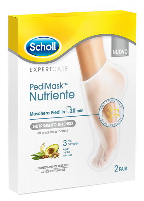 SCHOLL EXPERTCARE PEDIMASK NUTRIENTE 3 OILS COMPLEX - farmacialombardia.it