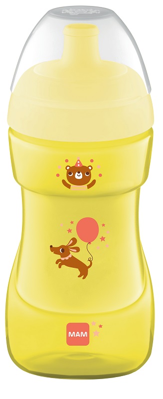 MAM TAZZA SPORTS 330 ML 12+ BECCUCCIO RIGIDO NEUTRO - farmacialombardia.it