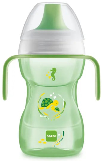 MAM TAZZA FUN TO DRINK 270 ML 8+ BECCUCCIO RIGIDO NEUTRO - farmacialombardia.it