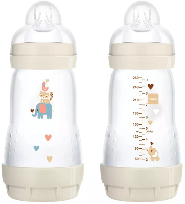 MAM BIBERON EASY START 260 ML 2+ TETTARELLA 2 NEUTRO - farmacialombardia.it