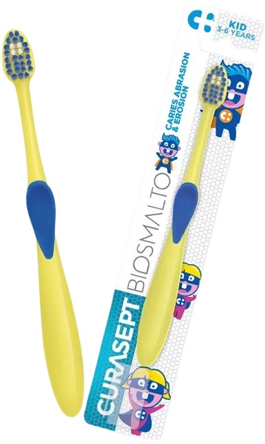 CURASEPT SPAZZOLINO BIOSMALTO KIDS 3-6 ANNI - farmacialombardia.it
