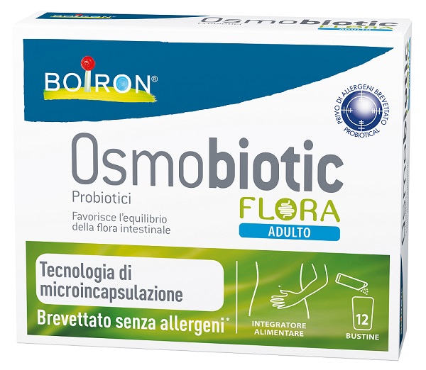 OSMOBIOTIC FLORA ADULTO 12 BUSTINE - farmacialombardia.it