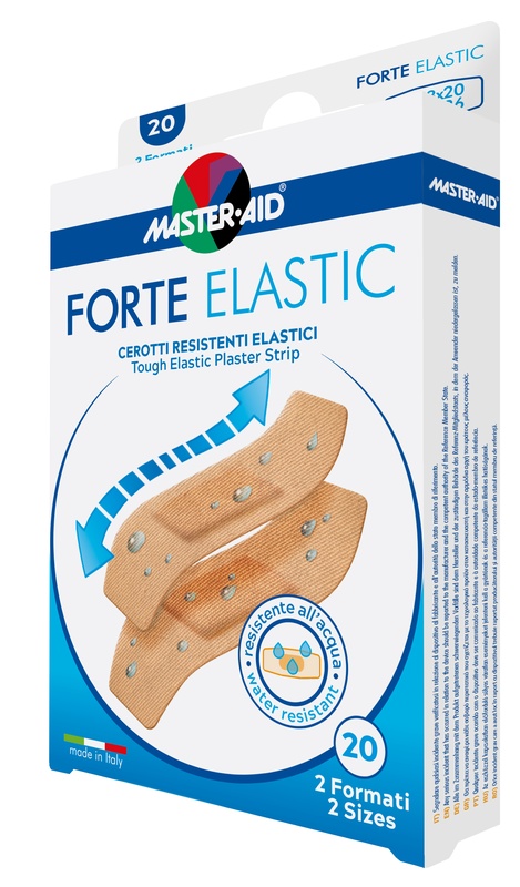 CEROTTO MASTER-AID ELASTIC 20 PEZZI 2 FORMATI - farmacialombardia.it