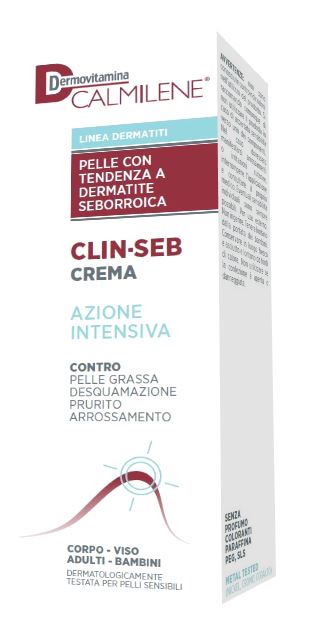 DERMOVITAMINA CALMILENE CLIN-SEB CREMA AZIONE INTENSIVA PER PELLE CON TENDENZA A DERMATITE SEBORROICA 50 ML - farmacialombardia.it