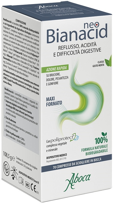 NEOBIANACID 70 COMPRESSE MASTICABILI - farmacialombardia.it