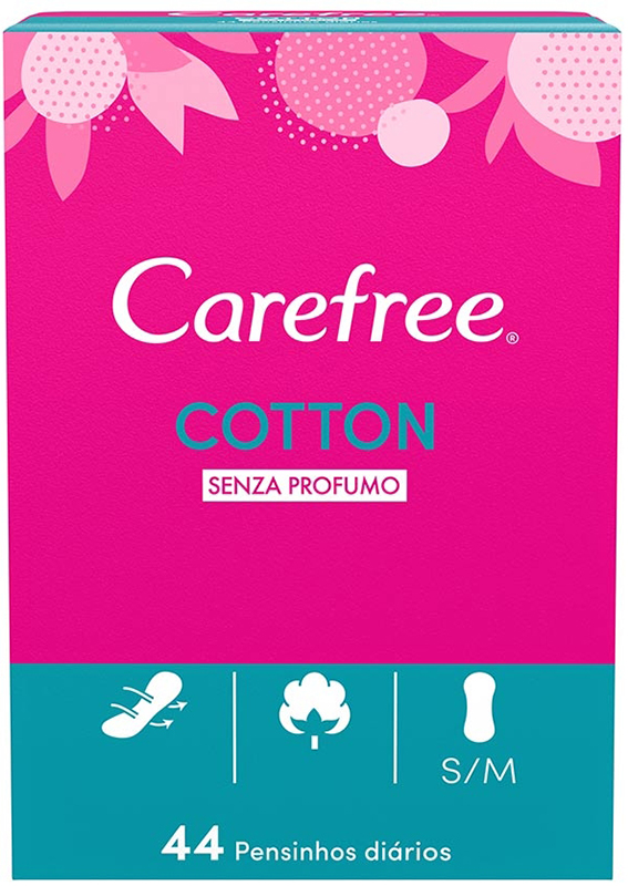 CAREFREE COTTON SALVASLIP 44 PEZZI - farmacialombardia.it