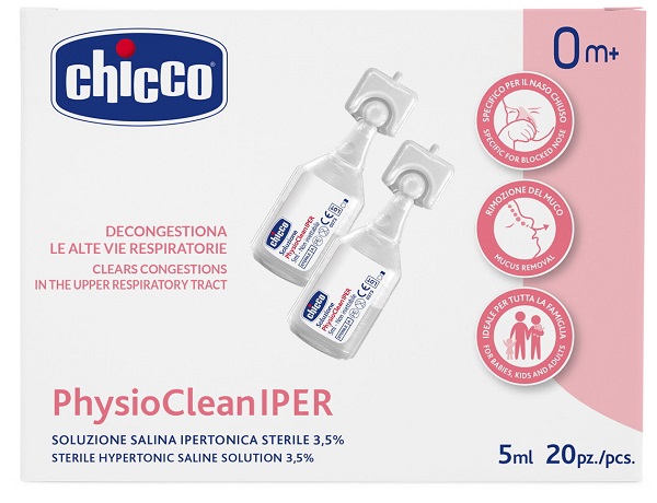 CHICCO SOLUZIONE HYPERTONIC 5 ML 20 PEZZI - farmacialombardia.it