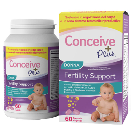 CONCEIVE PLUS SUPPORTO FERTILITA' FEMMINILE 60 CAPSULE - farmacialombardia.it