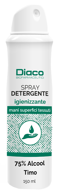 SPRAY DETERGENTE IGIENIZZANTE MANI E SUPERFICI SPRAY 150 ML - farmacialombardia.it