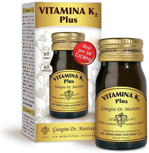 VITAMINA K2 PLUS 60 PASTIGLIE - farmacialombardia.it