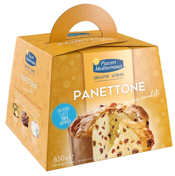 PIACERI MEDITERRANEI PANETTONE SENZA CANDITI 650 G - farmacialombardia.it