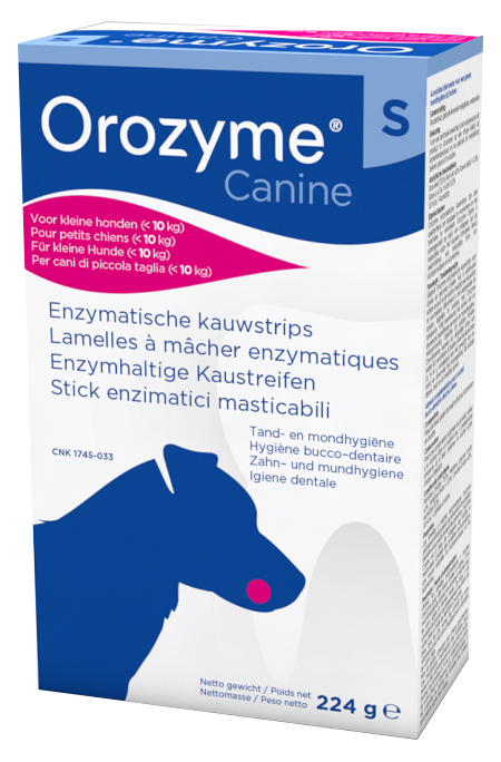 OROZYME CANINE STRISCE ENZIMATICHE MASTICABILI PER CANI DI TAGLIA PICCOLA - farmacialombardia.it
