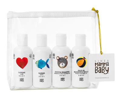 MAMMABABY POCHETTE COSMOS NATURAL 4 FLACONI 100 ML - farmacialombardia.it