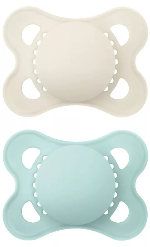 MAM SUCCHIETTO ORIGINAL 2-6 MESI SILICONE NEUTRO 2 PEZZI - farmacialombardia.it