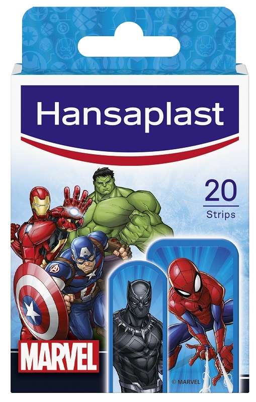 CEROTTO HANSAPLAST MARVEL 20 PEZZI - farmacialombardia.it