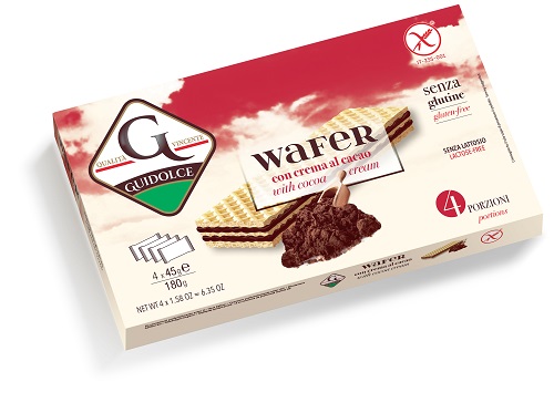 WAFER CON CREMA AL CACAO 4 PORZIONI X 45 G - farmacialombardia.it
