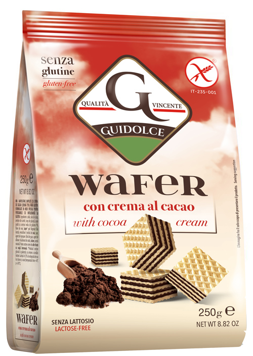 WAFER CON CREMA AL CACAO 250 G - farmacialombardia.it
