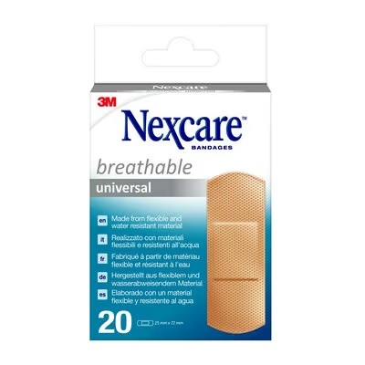 CEROTTO PREPARATO NEXCARE UNIVERSAL N0320NS-0 19X72MM 20 PEZZI - farmacialombardia.it