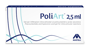 SIRINGA INTRA-ARTICOLARE PRERIEMPITA POLIART 2,5ML POLINUCLEOTIDI 10MG/ML E ACIDO IALURONICO 10MG/ML 2,5 ML - farmacialombardia.it