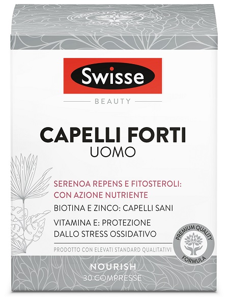 SWISSE CAPELLI FORTI UOMO 30 COMPRESSE - farmacialombardia.it