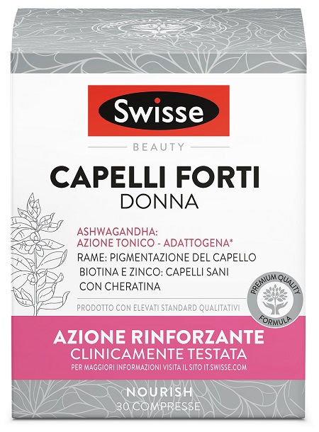 SWISSE CAPELLI FORTI DONNA 30 COMPRESSE - farmacialombardia.it