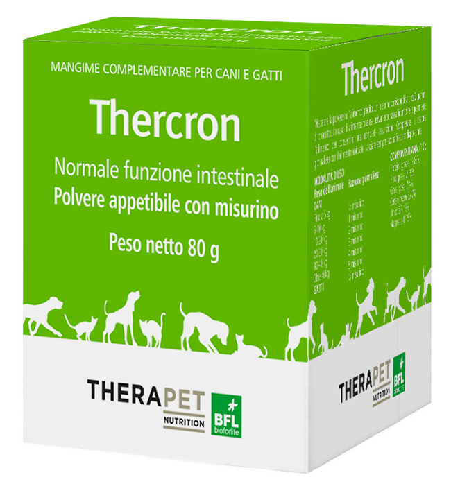 THERCRON CANE GATTO POLVERE 80 G - farmacialombardia.it