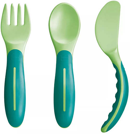 MAM BABYS CUTLERY 6+ NEUTRO - farmacialombardia.it