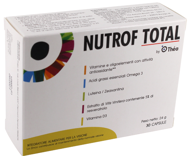 NUTROF TOTAL 30 CAPSULE - farmacialombardia.it