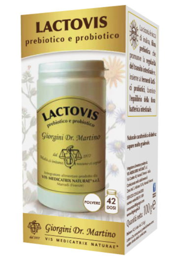 LACTOVIS PREBIOTICO PROBIOTICO 100 G - farmacialombardia.it