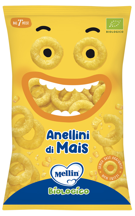 MELLIN SNACK BIO ANELLINI MAIS 15 G - farmacialombardia.it