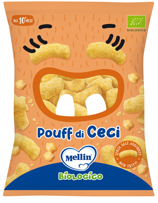 MELLIN SNACK BIO POUFF CECI 20 G - farmacialombardia.it