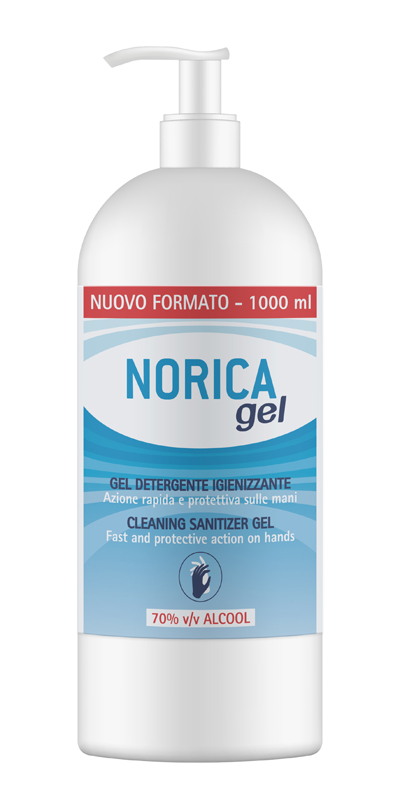 NORICA GEL DETERGENTE IGIENIZZANTE 70% ALCOOL 1000 ML - farmacialombardia.it