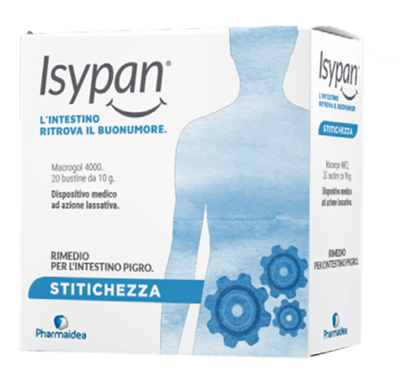 ISYPAN STITICHEZZA MACROGOL 4000 20 BUSTINE 10 G - farmacialombardia.it