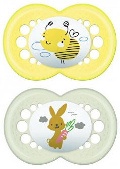 MAM SUCCHIETTO ORIGINAL 16+ SILICONE NEUTRO 2 PEZZI - farmacialombardia.it